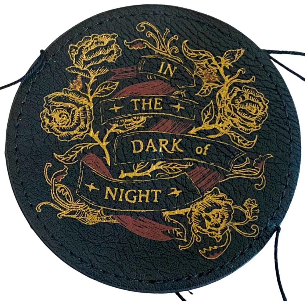 Threshold Black 4 Piece Goth/Halloween Coaster Set “In The Dark Of Night”